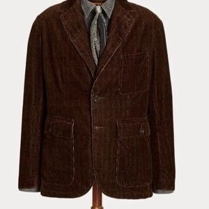 Men's Brown Corduroy Blazer